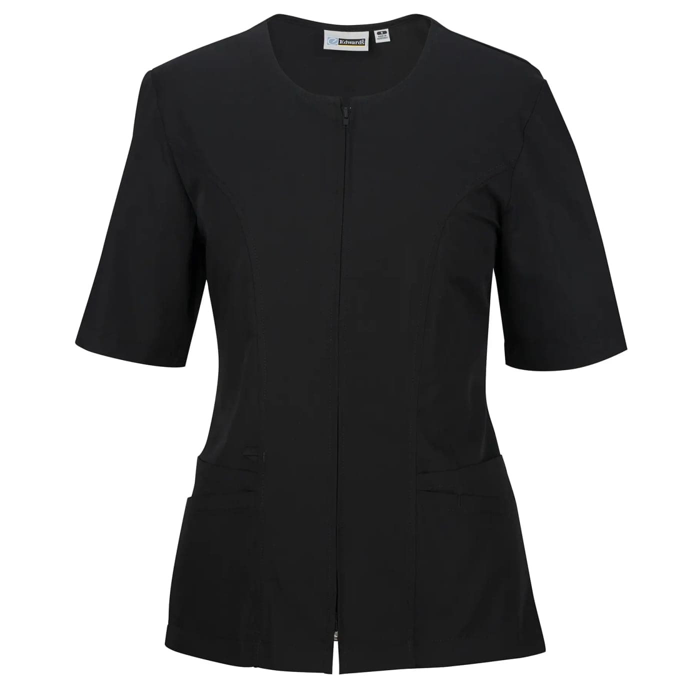 Essential Zip-Front Smock